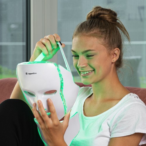 LED Light Therapy Face/Neck Mask inSPORTline Hilmana