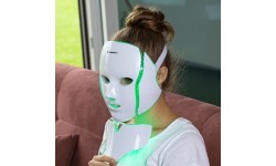 LED šviesos terapijos veido/kaklo kaukė inSPORTline Hilmana