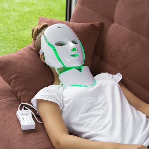LED Light Therapy Face/Neck Mask inSPORTline Hilmana