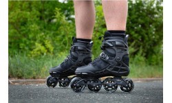 Роликовые коньки Powerslide Phuzion Argon Black 80 Trinity