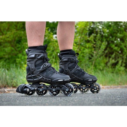 Riedučiai Powerslide Phuzion Argon Black 80 Trinity