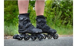 Роликовые коньки Powerslide Phuzion Argon Black 80 Trinity
