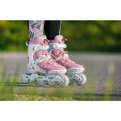 Роликовые коньки Powerslide Phuzion Argon Rose 80 Trinity