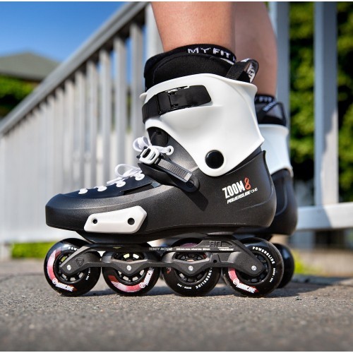 Riedučiai Powerslide Zoom Pro Black 80 Trinity