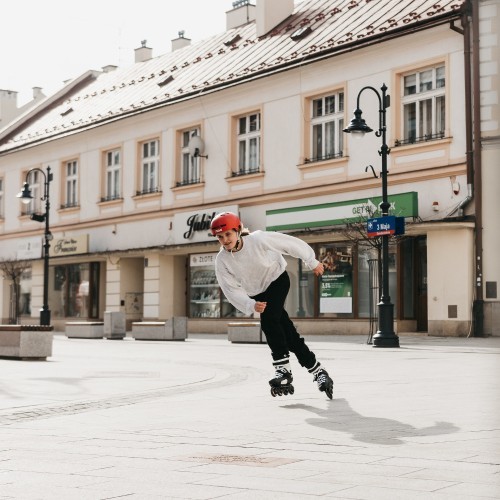 Роликовые коньки Powerslide Zoom Pro Black 80 Trinity