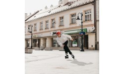 Роликовые коньки Powerslide Zoom Pro Black 80 Trinity