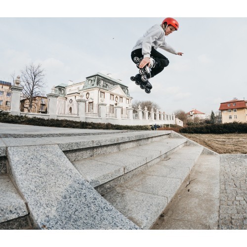 Riedučiai Powerslide Zoom Pro Black 80 Trinity