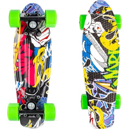 Mini pennyboardas Worker Colorico - Žalia