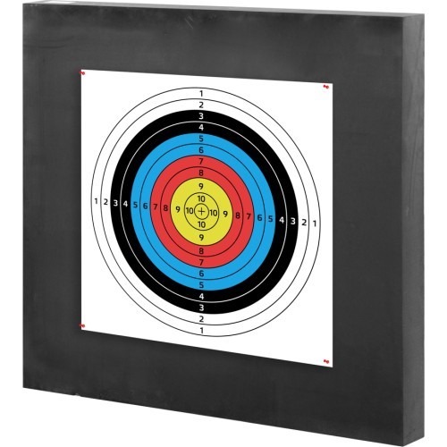 PE šaudymo iš lanko taikinio lenta inSPORTline Escuma, 100x100x10 cm