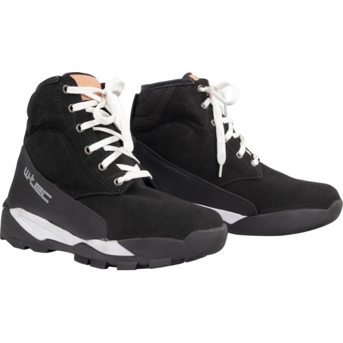 Motorcycle Boots W-TEC Duasoler - Black