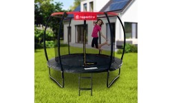 Apsauginis spyruoklių dangtis batutui inSPORTline Flea PRO, 244 cm