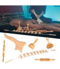 Wooden Full Body Massage Set inSPORTline Teriva Set