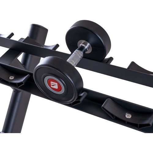 Three-Shelf Single-Handed Dumbbell Rack inSPORTline GymRack III