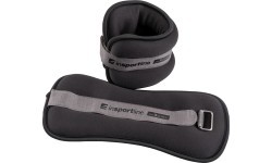 Ankle/Wrist Weights inSPORTline ON-X Neoprener 2 x 1 kg - Black
