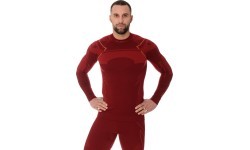 Мужская футболка с длинным рукавом Brubeck Thermo Black LS13040A