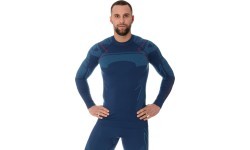 Мужская футболка с длинным рукавом Brubeck Thermo Black LS13040A