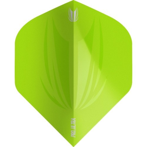 Dart Flights Target ID Pro Ultra Lime Green No2 – 3-Pack