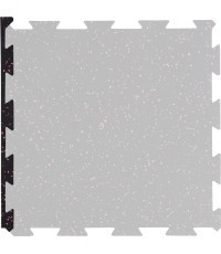 Edge Piece for Heavy Duty Floor Mat inSPORTline Puzeko 50 x 50 x 1 cm - černá - varianta A