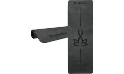Коврик для йоги inSPORTline Padvana 183 x 61 x 0,4 см - Чёрный