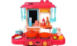 Kitchen, kitchenette pink