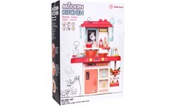 Kitchen, kitchenette pink