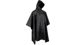 Lietaus poncho MIL-TEC Basic Ripstop – juodas