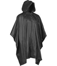 Lietpaltis poncho MIL-TEC, juodas