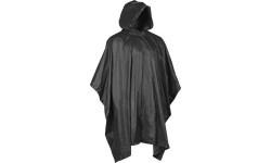 Lietpaltis poncho MIL-TEC, juodas