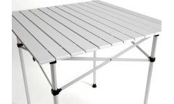 Складной стол BasicNature Travelchair Roll Table Small, 70x70 см