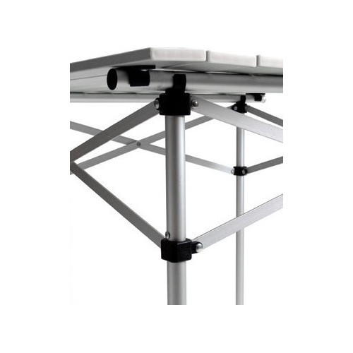 Sudedamas stalas BasicNature Travelchair Roll Table Small, 70x70 cm