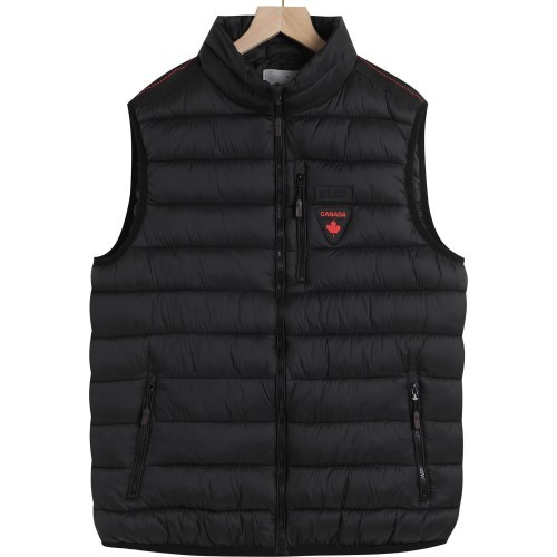 Glo Story Men's Vest Black MMJ 5314-1