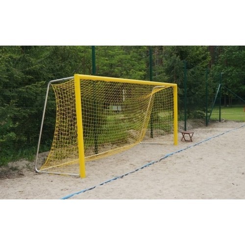 Beach football goals (aluminium, mobile) 5x2m