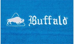 Бильярдное полотенце Buffalo синее с чехлом 33x16 см