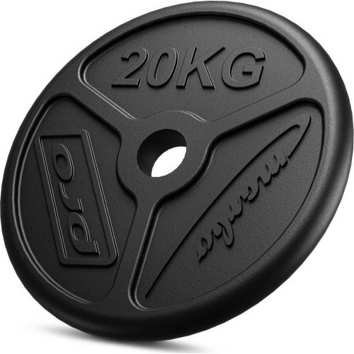 Олимпийский чугунный диск Marbo MW-O20-OLI, 20 кг, 51 мм