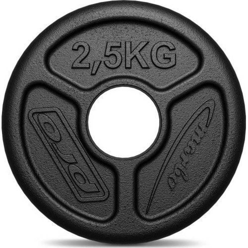 Olimpinis ketaus svorio diskas Marbo MW-O2I5-OLI, 2,5 kg, 51 mm