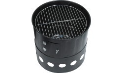 Anglies grilis-rūkykla 3in1 Cattara Pisa 40 cm