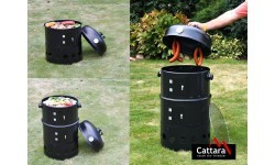 Charcoal Grill-Smokehouse 3in1 Cattara Pisa 40cm