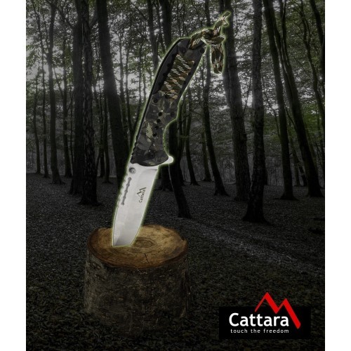 Складной нож с фиксатором Cattara Cana 21,6 см