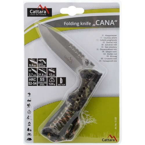 Locking Folding Knife Cattara Cana 21.6 cm 