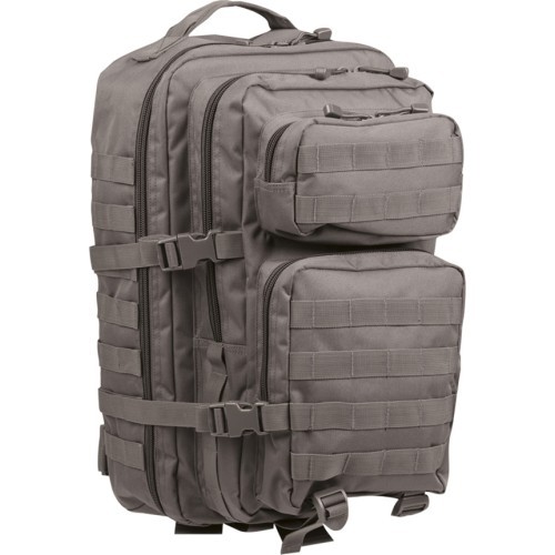 Miesto kuprinė US Assault Large, pilka Mil-Tec