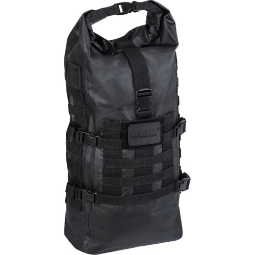 Чёрный тактический рюкзак Mil-Tec SEALS Dry-Bag