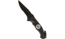 Нож Mil-Tec Rescue Car Knife, чёрный