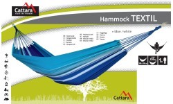 Hamakas Cattara Textil – mėlynas/baltas 200x100 cm