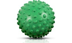 Надувной массажный мяч Yate Akuball, 20 см – зелёный