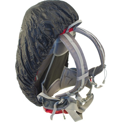 Kuprinės apsauga nuo lietaus Trekmates S, 45 l, juoda