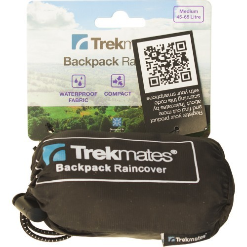 Kuprinės apsauga nuo lietaus Trekmates S, 45 l, juoda