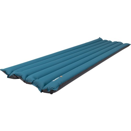 Inflatable Mat Yate Burtovka, 7 cm - Blue/Grey