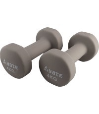 Неопреновые гантели Yate, 2x4 kg