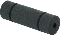 Коврик Yate EVA Classic, 10 мм, с резинками, чёрный