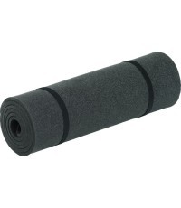 Коврик Yate EVA Classic Wide, 10 мм, с резинками, чёрный